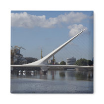 Argentina, Capital city of Buenos Aires. Woman Fridge Magnet