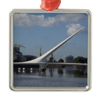 Argentina, Capital city of Buenos Aires. Woman Christmas Tree Ornaments