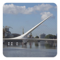 Argentina, Capital city of Buenos Aires. Woman Sticker