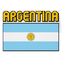 Argentina Greeting Card