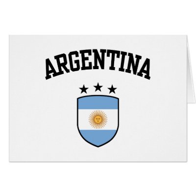 Argentina Greeting Cards by magarmor