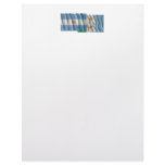 Argentina & Chaco waving flags Custom Letterhead