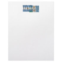 Argentina & Chaco waving flags Custom Letterhead
