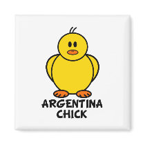 Argentina Chick magnets