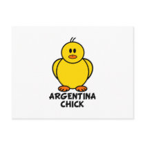 Argentina Chick postcards by chicktshirts8 Argentina Chick postcards
