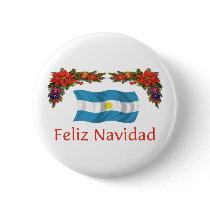 Argentina Christmas Pin