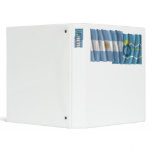 Argentina &amp; Chubut waving flags Binder
