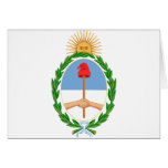 Argentina Coat of arm AR Card