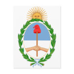 Argentina Coat of arm AR Post Cards