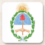 Argentina Coat Of Arms Beverage Coaster
