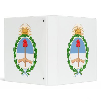 Argentina  Coat of Arms Binder by the_little_gift_shop