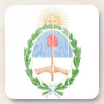 Argentina Coat Of Arms Coasters
