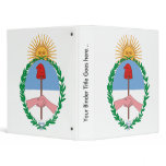 Argentina Coat of Arms detail binders