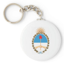 Argentina Coat Of Arms Key Chains