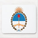 Argentina Coat of Arms Mousepad by FlagTshirts Argentina Coat of Arms Mousepad