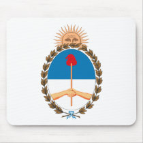 Argentina Coat of Arms Mousepad by FlagTshirts Argentina Coat of Arms Mousepad