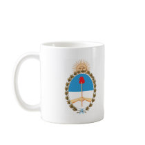 Argentina Coat Of Arms Coffee Mugs