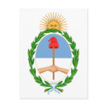 Argentina Coat of Arms Postcard