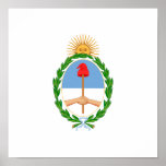 Argentina Coat of Arms Posters