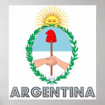 Argentina Coat of Arms Print