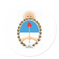 Argentina Coat Of Arms stickers by teyes143 Argentina Coat Of Arms stickers
