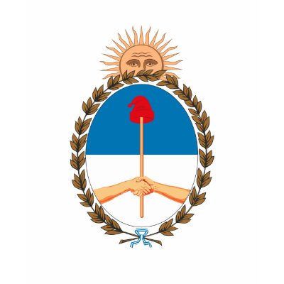 Argentina Coat of Arms T-shirt by FlagTshirts