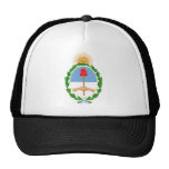 Argentina coat of arms trucker hats