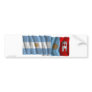 Argentina & Córdoba waving flags Bumper Sticker