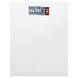 Argentina &amp; Córdoba waving flags Letterhead Template