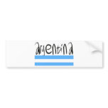Argentina design! bumper stickers