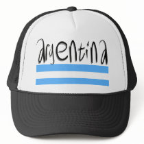 Argentina design! mesh hats