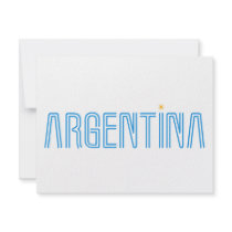 Argentina design! custom invitations