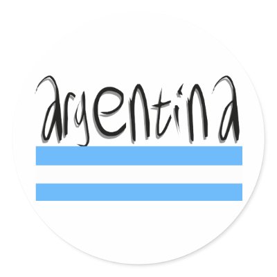 Argentina design! stickers by angeria