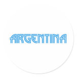 Argentina design! round sticker