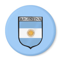 Argentina emblem La Albiceleste soccer gifts Fridge Magnets