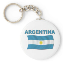 Argentina Flag 1 Key Chain