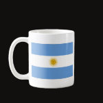 Argentina Flag Map Classic Mug
