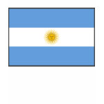 Argentina Flag and Map Spaghetti Top