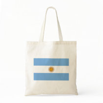 Argentina Flag Tote Bag