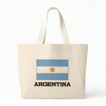 Argentina Flag Canvas Bag