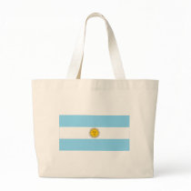 Argentina Flag Tote Bag