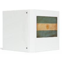 Argentina Flag 3 Ring Binders