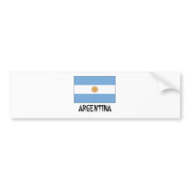 Argentina Flag Bumper Stickers