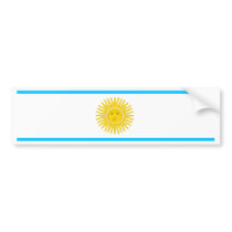 Argentina Flag Bumper Sticker