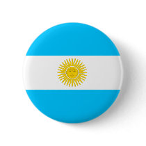 Argentina Flag Pinback Buttons