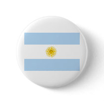 Argentina Flag Button