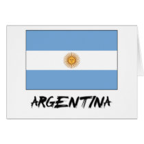 Argentina Flag Cards