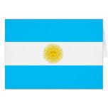 Argentina Flag Card