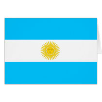 Argentina Flag cards