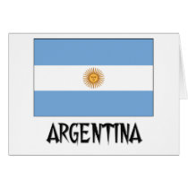 Argentina Flag Cards
